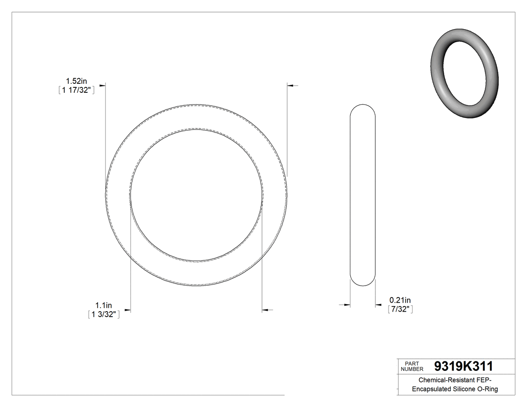 Technical drawing - 9319K311